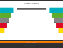 Tablet Screenshot of gardenfurniture.org